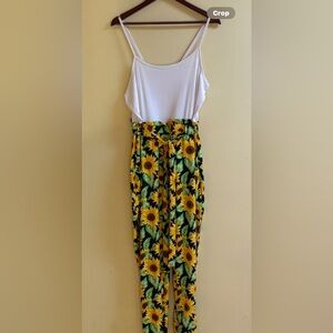 Jolie & Joy by FCT With Love Sunflower Romper Jumper 1X Pre-Loved